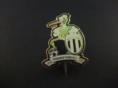 ADO Den Haag en Juventus Friends forever zwart